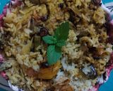 A picture of step 5 of Veg Biryani.