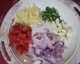A picture of step 3 of Mazydar Aloo Gobhi.