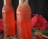 A picture of step 4 of Slushy Strawberry Lemonade.