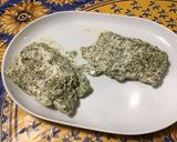 Une image de l'étape 9 de Dos de cabillaud ail et crème de persil aux algues.
