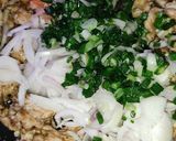 A picture of step 4 of Creamy Chicken Filling.