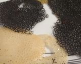 Foto del paso 2 de la receta: Bacalao en tinta de calamar y crujiente de pescado
