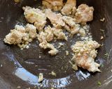 A picture of step 1 of Chicken Manchow Soup.