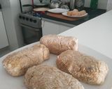 Foto del paso 4 de la receta: Croqueta de arroz integral, berenjena y cebolla