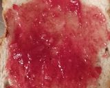 A picture of step 2 of Heart sandwich.