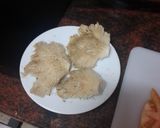 Foto del paso 1 de la receta: Hamburguesa de cerdo con setas al ajillo y mayonesa de cebolla