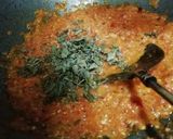 A picture of step 5 of Arbi Masala Curry in curd.