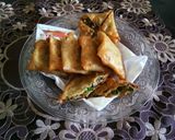 Foto langkah ke 3 dari resep Matabak daging mini home made.