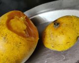 A picture of step 2 of Stuffed Mango Malai Kulfi.