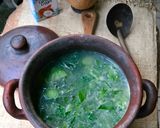Foto langkah ke 7 dari resep Bobor Bayam dan Labu Siam.