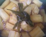 Foto langkah ke 4 dari resep Singkong rebus gula merah.