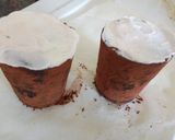 A picture of step 6 of Herb/flower pot cake#localfoodcontest-NairobiNorth.
