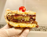 Foto del paso 15 de la receta: Pastel rústico con Nutella, mermelada de frambuesas y Almendra