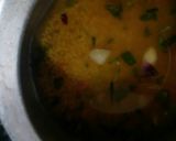 A picture of step 1 of Moong Dal soup.