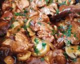 Une image de l'étape 5 de Sauté de veau marengo.
