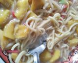 Gambar langkah 14 resipi Bubur Mee Chacha&Nangka.