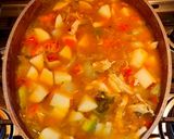 A picture of step 5 of Mike's Spicy Green Chile Chicken Stew.