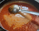 A picture of step 5 of Mutter paneer makhanwala.