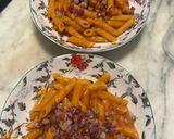 A picture of step 4 of Skillet Penne Amatriciana Style.