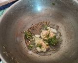 A picture of step 2 of Mooli ke patto ka Raita (Radish Leaves Raita).