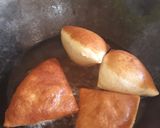A picture of step 5 of Mahamri#4weekschallenge#mycreativesoftmaandazicontest#.