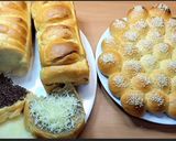 Foto langkah ke 15 dari resep Roti Gembong, Roti Sisir, dan Bubble Bread.