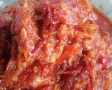 Foto langkah ke 9 dari resep Sambel Bajak (Sambel Tahun) versi pedas sedang.