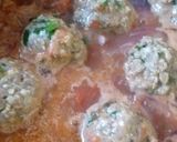 Foto del paso 9 de la receta: Albóndigas en salsa con panceta y chauchas