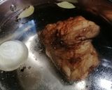 Csülkös bableves gazdagon recept fázis 2 fotója