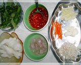 Hình bước làm 1 của món Chân gà rút xương chua ngọt