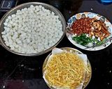 A picture of step 4 of Falhari Sabudana Chiwda.