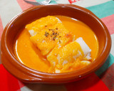 Foto del paso 8 de la receta: Bacalao en salsa de pimientos de piquillo