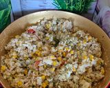 A picture of step 5 of Niçoise Rice Salad 🍚 with Tuna 😋.