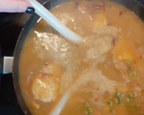 Foto del paso 7 de la receta: Merluza en salsa con espárragos y guisantes 🐟