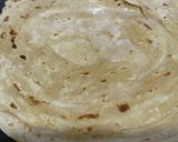 A picture of step 4 of Khasta bal wala chaki ke atty Ka paratha.