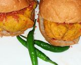 A picture of step 8 of Vada pav.