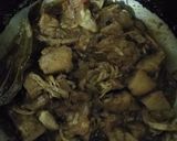 A picture of step 6 of Kathal (jack fruit) do pyaza.