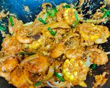 Foto langkah ke 4 dari resep Udang Saus Padang.