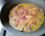 Foto del passaggio 2 della ricetta Piadina con frittata