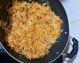 A picture of step 3 of Tricolour Pulao Independence Day Special.