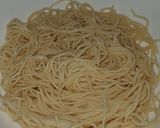 Hình bước làm 1 của món Mì nước tương thịt bò