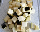 Foto del paso 1 de la receta: Espirales gratinadas con berenjena