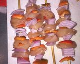 Foto del paso 2 de la receta: Brochetas de pollo y verduras