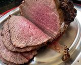 A picture of step 5 of Mustard crusted silverside roast beef and rocket salad #CookEveryPart.