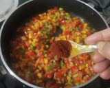 A picture of step 11 of Vegetable Macaroni.