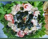 Foto langkah ke 2 dari resep Salad rumput laut.