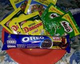 Foto langkah ke 1 dari resep Puding Susu Oreo.