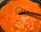Foto del paso 9 de la receta: Pimientos rellenos de carne y quinoa con salsa de tomate a la crema