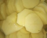 A picture of step 2 of Potatoe salad.
