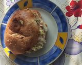 Pas rețetă Hamburger cu piept de pui suculent 1 fotografie